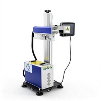 Machine de marquage laser à fibre Fly, programmable, prise en charge des formats DXF/AI/BMP/PLT/DWG, pour tuyaux en PVC/PE/PPR, emballages plastiques, haute productivité