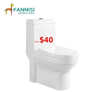 FANNISI хит продаж на Ближнем Востоке, Ирак, Кувейт, рынок керамическая санитарная посуда, смываемый сплошной туалет с биде - Product Image 6