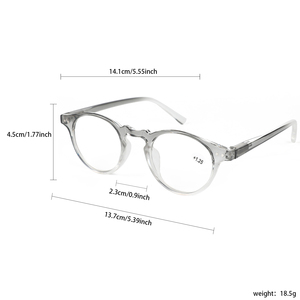 <span class=keywords><strong>Gafas</strong></span> de lectura de Color gris para hombre y mujer, nuevas <span class=keywords><strong>gafas</strong></span> antiluz <span class=keywords><strong>azul</strong></span>, <span class=keywords><strong>gafas</strong></span> ópticas Retro a la moda, <span class=keywords><strong>gafas</strong></span> <span class=keywords><strong>graduadas</strong></span> para presbicia - Product Image 6