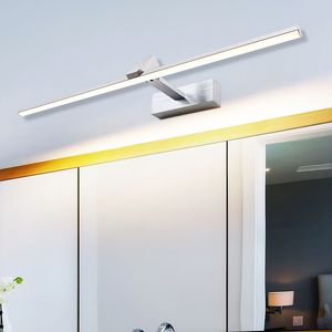Modern Minimalist LED Bathroom Wall Light | Zhongshan <b>Makeup</b> <b>Vanity</b> Light | Aluminum Acrylic Wall Lamp for Bedroom Living Room - Product Image 1