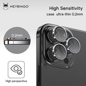 Tempered Glass điện thoại di động máy ảnh ống kính bảo vệ phim cho iPhone 16 15 14 13 12 11 Pro Max Máy ảnh 9H ống kính bảo vệ - Product Image 3