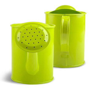 Regadera de metal verde de 600 ml, herramienta de jardín para plantar al aire libre - Product Image 2