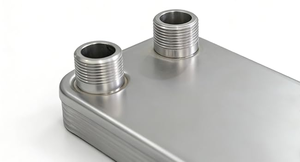 Melhor Trocador de Calor de Placas Soldadas da Fábrica da China para HVAC e Resfriador de Óleo Marinho - Product Image 2