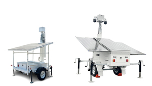 Suvelliance năng lượng mặt trời hệ thống máy ảnh Trailer tháp SDE500-C - Product Image 5