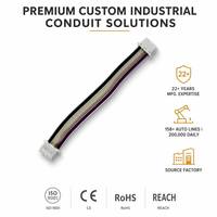 Kabel Harness Presisi PH2.0 Inti Tembaga 2-12Pin PVC/Nylon untuk Peralatan Komunikasi Perangkat Elektronik Industri