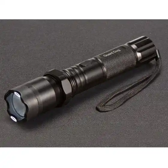 Lampe torche LED portable d'usine lampe de poche d'urgence zoom télescopique lampe de poche rechargeable USB torches