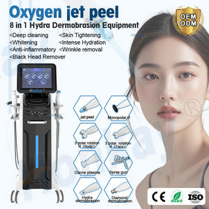 Mesin pengupas Jet oksigen, mesin dermabrasi berlian untuk stimulasi kolagen Eksfoliasi kulit dan pengangkatan kulit - Product Image 4