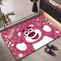 Tapis de bain en diatomite HM personnalisé, séchage rapide, super absorbant, antidérapant, doux, 2,5 mm, tapis de sol pour salle de bain, vente en gros