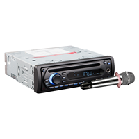 Reproductor de DVD para Autobús, Camioneta o Camión, de Bajo Precio, de un Solo DIN, con HD DVD, CD, MP3, Micrófono, FM/AM/DC 12-24V, 1 DIN