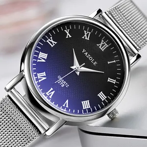 YAZOLE D 278-S Reloj logo personalizzato cinture in rete bracciali Private label orologi da donna orologi da donna di lusso impermeabili all'ingrosso