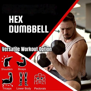 Mancuernas Hexagonales de Hierro Fundido Recubiertas de Goma, Venta Caliente 2026, Compre en Línea - Product Image 4