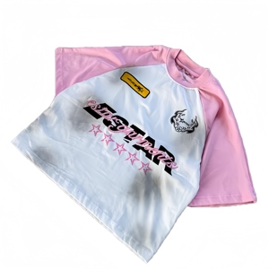 Camiseta de <span class=keywords><strong>Hombre</strong></span> de Moda, Manga Corta, 100% Algodón, Estilo Vintage con Estampado de Estrella Infernal, Tejida, del Mismo Estilo - Product Image 4