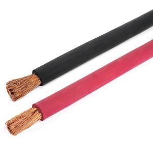 Cable de soldadura de 600V 95mm2, cable conductor de cobre flexible con aislamiento de goma - Product Image 2