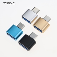 Adaptador USB 2,0 a tipo C para Android, nuevo convertidor OTG para teléfono con micrófono, ratón, lector de tarjetas, salida USB