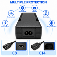 Personnalisation professionnelle, certifié CE, protection contre les surcharges, 15V 3A, prise US/EU/AU/UK, adaptateur secteur de bureau 45W