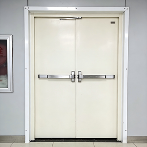 Puerta Resistente al Fuego de 90 Minutos con Núcleo Ignífugo de Alta Densidad, Térmicamente Estable y Uniforme, Fabricada por ODM/OEM con 36 Años de Experiencia - Product Image 1