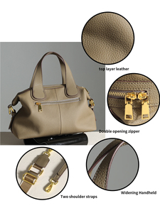 In Offerta Speciale Borsa a Mano da <span class=keywords><strong>Donna</strong></span> Capiente in Vera Pelle di Lusso, Borsa a Spalla da <span class=keywords><strong>Donna</strong></span> in Primo Fiore di Vacchetta, Tote Bag alla Moda - Product Image 5