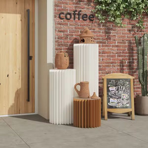 <span class=keywords><strong>Support</strong></span> à dessert circulaire, <span class=keywords><strong>support</strong></span> à gâteau colonne romaine, accessoires de décoration de fête d'anniversaire, ornements, <span class=keywords><strong>support</strong></span> d'exposition pliable - Product Image 1