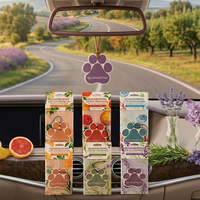 Désodorisant de voiture en papier personnalisé, parfum pour voiture, désodorisant suspendu en papier pour voiture
