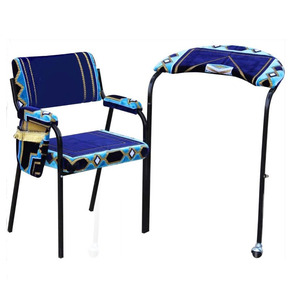 ราคาโรงงานโดยตรงเก้าอี้โบสถ์ <span class=keywords><strong>Micasa</strong></span> โลหะและผ้าเก้าอี้พับสวดมนต์สีสันสดใสดีไซน์หรูหรา - Product Image 5