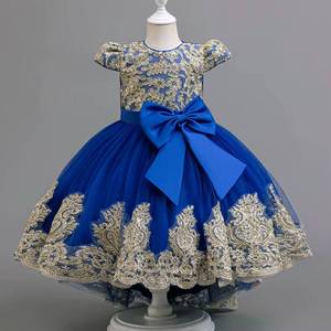 Eleganti Abiti da <span class=keywords><strong>Damigella</strong></span> Floreali per Bambine, Stile Dolce per Matrimoni, Disponibili in Stock e Personalizzabili - Product Image 3