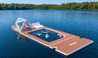 Plateformes flottantes gonflables Jooloog personnalisables pour loisirs aquatiques