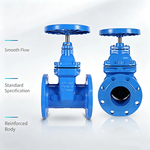 Z45X-16Q Ductile Iron Non-Rising Stem Resilient Seated Gate Manual Flanged Soft <b>Seal</b> Water Shut-off - Product Image 3