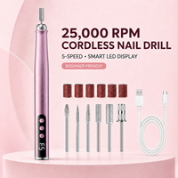 Vantrend Beauty Factory – Stylo perceuse à ongles sans fil personnalisé 25000 tr/min, kit de perceuse à ongles électrique avec emballage personnalisé et logo privé, vente en gros
