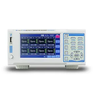 IV380-24 24 canal 5-Digital LED Display Multifuncional multi canal temperatura data logger