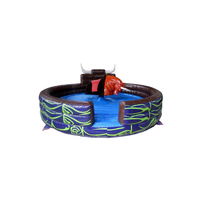 Mécanicien gonflable jeu de taureau radeo gonflable à vendre arène de taureau gonflable pour adulte