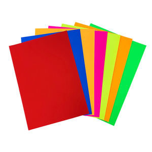 80gsm Fluorescent <strong>Paper</strong> Double Sided Lightweight Neon <strong>Art</strong> <strong>Paper</strong> <strong>Assorted</strong> <strong>Color</strong> Fluorescent <strong>Paper</strong> - Product Image 1