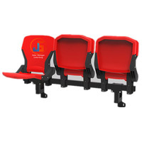 Usine Vente Directe VIP Siège Stade Tribune Gradins En Plastique Sièges En Plein Air Terrain De Football Gradateur Chaise Tribune Siège