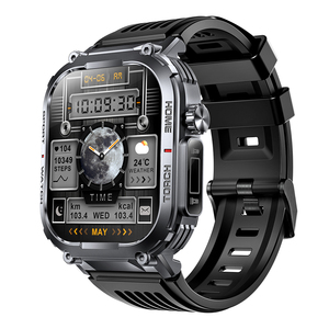<span class=keywords><strong>Smartwatch</strong></span> da <span class=keywords><strong>Uomo</strong></span> 2025 S320B con Funzione di Illuminazione LED, Bussola, Display TFT da 2,02 Pollici, Fitness Band per Sport all'Aperto, Controllo Musica - Product Image 2