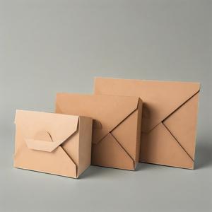 Contenedor Ecológico para Llevar Comida, Resistente al Agua y a la Grasa, de Papel Kraft Desechable, para Restaurantes - Product Image 1