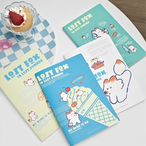 Cahier de lignes horizontales A5 Little D's Summer Car Line, cahier d'exercices pour étudiants - Product Image 2