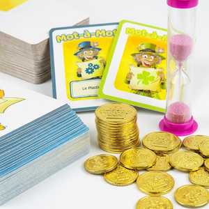 Jeu <span class=keywords><strong>de</strong></span> cartes d'orthographe personnalisé en <span class=keywords><strong>français</strong></span>, jeu <span class=keywords><strong>de</strong></span> <span class=keywords><strong>société</strong></span> éducatif <span class=keywords><strong>pour</strong></span> l'apprentissage des langues, OEM ODM, carton gris, papier d'art - Product Image 2