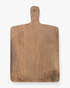Planche à découper de boucher en bois de manguier de forme rectangulaire personnalisée de style écologique moderne nouveauté ustensile de cuisine blocs à découper naturels - Product Image 5