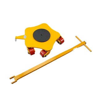 Heavy Duty Loading 12 <strong>Ton</strong> Rollers Machine Moving Skates <strong>Cargo</strong> <strong>Trolley</strong> Rigger Skates - Product Image 5