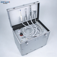 Équipement dentaire OEM ODM, unité dentaire portable intelligente RX-PD-402B, réglage facile de la pression pour des flux de travail dentaires simplifiés