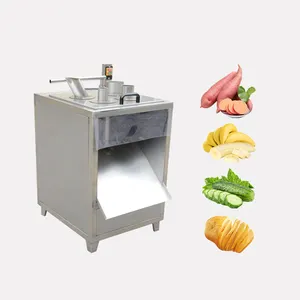 Máquina de corte industrial manual da banana do vegetal