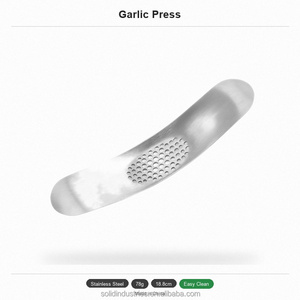 Modern Multifunction Stainless Steel <strong>Ginger</strong> &amp; Garlic Press Manual Kitchen Tool-Everyday Eco-Friendly Vegetable <strong>Chopper</strong> - Product Image 5