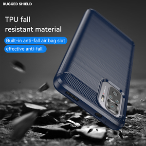 Funda Protectora Resistente de TPU y Silicona con Acabado Mate y Diseño de Fibra de Carbono para Samsung <span class=keywords><strong>Galaxy</strong></span> A23 / A23 5G / A23E / A22E - Product Image 6