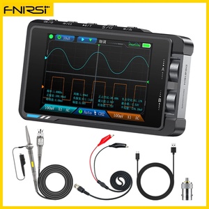 Fnirsi เครื่องกำเนิดสัญญาณออสซิลโลสโคปแบบ2in1ดิจิตัลแบบพกพา DS215H 50MHz 250มิลลิเซคอน/วินาทีออสซิลโลสโคป DS215H ดิจิตอล - Product Image 6