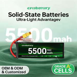 CEBATTERY FPV Drone pili 3S <span class=keywords><strong>6S</strong></span> 5500mah 9600mah 11000mah XT60 fiş ile 22000mah katı hal <span class=keywords><strong>Lipo</strong></span> pil paketi - Product Image 4