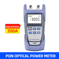 PON-300 Compteur de puissance optique PON portable 1310 1490 1550nm GPON EPON FTTH Test en ligne SC UPC APC Compteur de puissance optique à fibre optique FTTX OLT