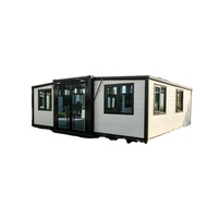 HYDH Casa Container Modulare Prefabbricata Contemporanea Espandibile Trasportabile da 20 Piedi Traspirante con Cucina e Bagno per Hotel e Villa