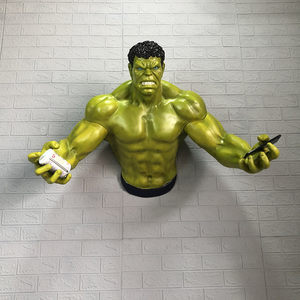 Estatua <span class=keywords><strong>de</strong></span> <span class=keywords><strong>Hulk</strong></span> <span class=keywords><strong>de</strong></span> Tamaño Real, Escultura <span class=keywords><strong>de</strong></span> Superhéroe 3D para Romper Paredes, Decoración <span class=keywords><strong>de</strong></span> Pared para Gimnasios, Clubes Deportivos y Espacios Deportivos - Product Image 4