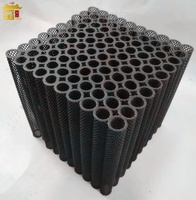 Ensemble de tubes filtrants en plastique, média de Bio-Filtration, média de Bio-bloc HDPE pour usine de traitement des eaux usées MBBR