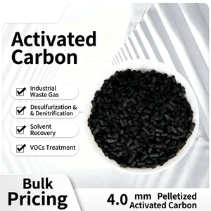 Carbón Activado Cilíndrico a Base <span class=keywords><strong>de</strong></span> Carbón Vegetal, Impregnado con Carbonato <span class=keywords><strong>de</strong></span> <span class=keywords><strong>Potasio</strong></span>, Utilizado como Portador <span class=keywords><strong>de</strong></span> Catalizador - Product Image 3