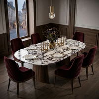 Ensemble de table à manger rectangulaire extensible en bois massif avec bord naturel, style ferme nordique, pour 2 personnes